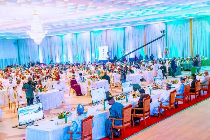 What Buhari told National Assembly members at dinner