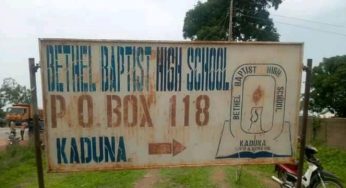 BREAKING: Bandits free 15 Kaduna Baptist school students