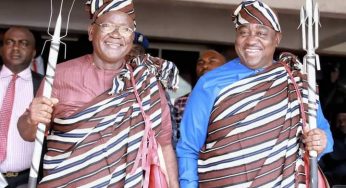 Ortom, Suswam honoured over restoration of Mata, Mbagwa Constituencies 