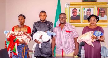 George Alli places mother of triplets on monthly allowance  