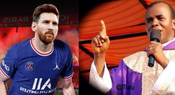 Fr. Ejike Mbaka gives prophecy on what will happen to Messi in PSG