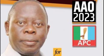 Oshiohole for president – Campaign poster of ex-Edo governor surfaces