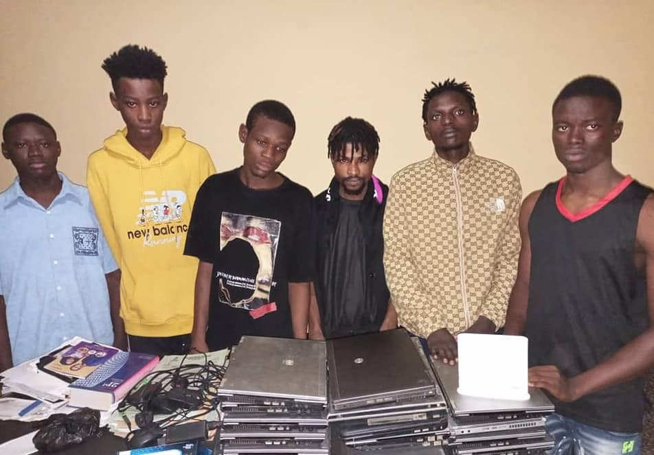 Six suspected yahoo yahoo arrested in Nasarawa