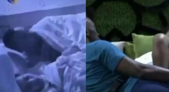 BBNaija season 6: Saga, Nini caught under duvet making love (VIDEO)