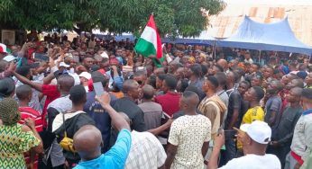 Senator Abba Moro reacts as over 10,000 APC members join PDP in Benue