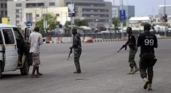 Police begin stop-and-search in Lekki as robbers disguise as beggars