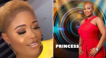 BBNaija season 6: Princess evicted from reality show