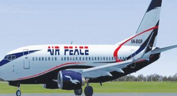 Dayo Adeneye locked in inside Air Peace lavatory, blasts airline