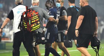 Samuel Kalu: Big fear as Super Eagles star collapses during Ligue 1 match