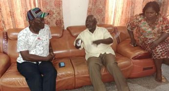 Gov Ortom visits Dr Kwanga after his rescue from kidnappers