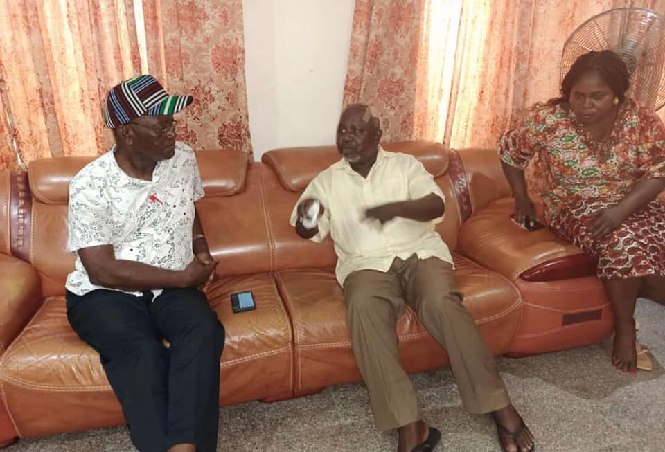 Gov Ortom visits Dr Kwanga after his rescue from kidnappers