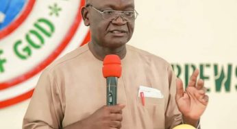 Let RCCG growth in Benue challenge you –  Gov Ortom charges christians