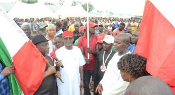 Abba Moro receives over 3,000 APC, SDP members who defected to PDP in Benue