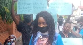 BBNaija: Protest breaks out in Lagos over Pere’s eviction twist (Photos)