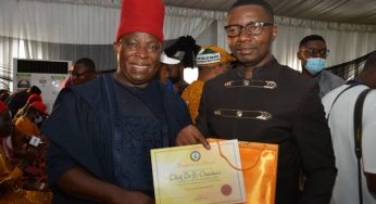 Anambra Govt honours SeaHorse boss, Dr Ebuka Onunkwo