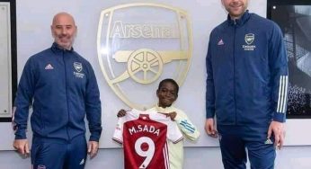 Arsenal signs 9-year-old Nigerian wonder kid on 5-year deal