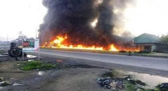 Many killed, houses burnt as petrol tankers explode in Rivers