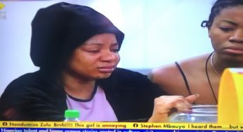 BBNaija: Housemates sympathise with Queen as she mourns