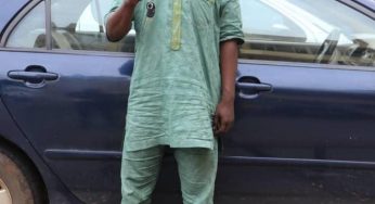 Notorious car thief, Badawi Abdullahi arrested in Abuja, cars, other exhibits recovered