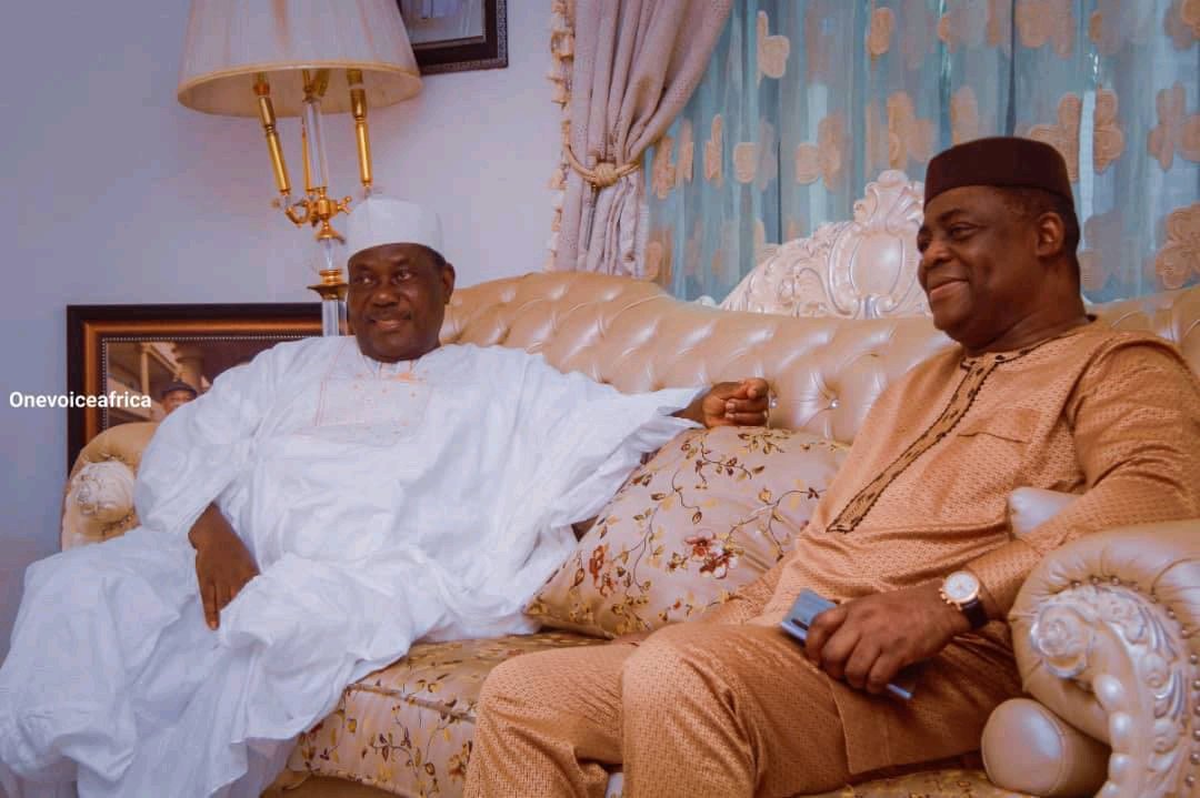 Fani Kayode dines with Akume ( Photos)