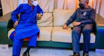 2023 election: Osinbajo meets Tinubu,may sacrifice presidential ambition