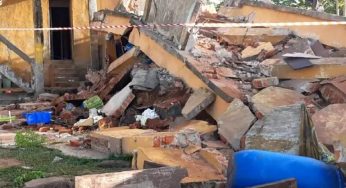 Three trapped as two-storey building collapses in Ikorodu