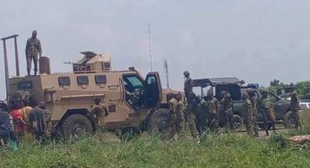 Armoured tank in TASUED as students protest arrest of SUG president, others ( Photos)