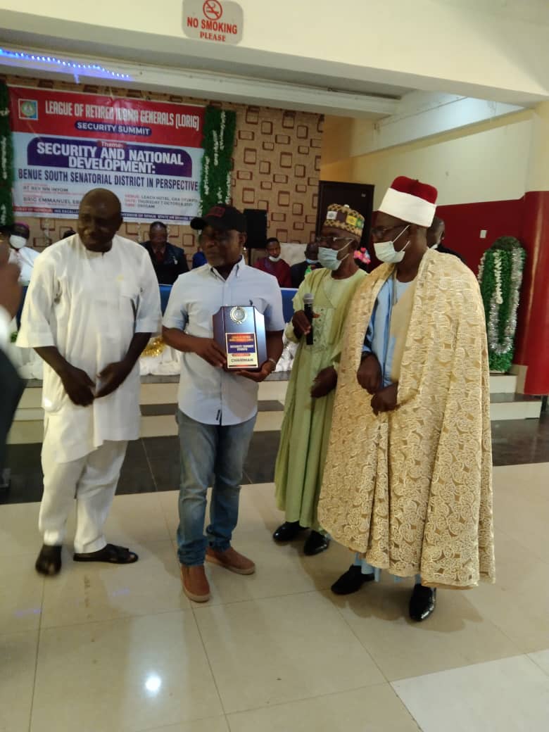 Idoma Generals honour Abba Moro