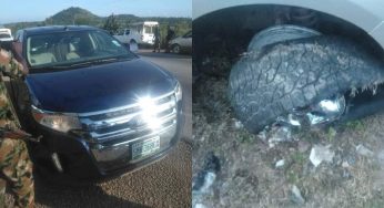 Olalekan Afolabi narrowly escapes death as gunmen open fire on his convoy