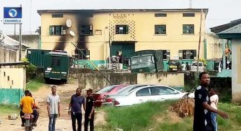 Over 2,000 inmates flee as armed men attack Medium Security Custodial Centre in Oyo