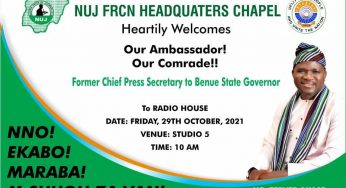 NUJ-FRCN to host Akase 