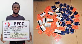 NDLEA, DSS arrest internet fraudsters with 68 GTBank ATM cards