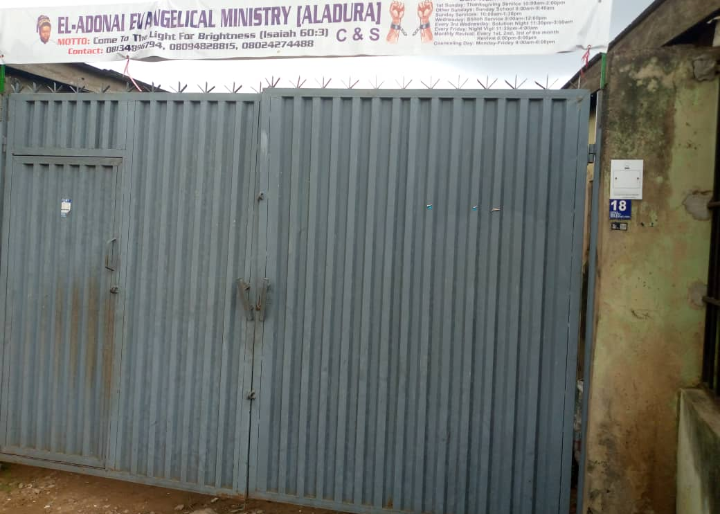 Several worshippers killed as electric cable falls on church in Lagos