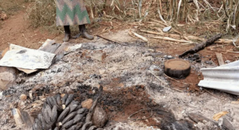 Kenyan man digs own grave, sets house ablaze before committing suicide