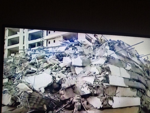 Scores trapped as 21-storey building collapses in Lagos