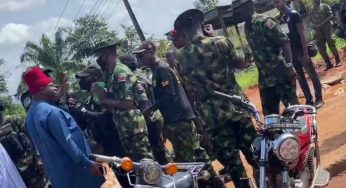 Anambra election: Army ejects Victor Umeh from Ihiala