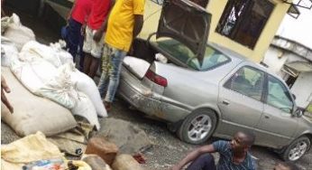 Police parade 5 suspects over alleged theft in Port Harcourt, recover items