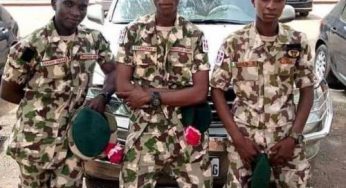 Faces of Nigerian soldiers killed alongside Gen Dzarma Zirkusu by ISWAP