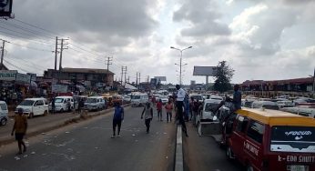 Commuters, travellers stranded as drivers protest extortion in Edo