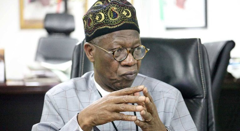 BREAKING: There was no massacre at Lekki tollgate, panel report fake – Lai Mohammed