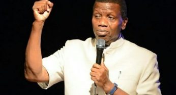 Run whenever any woman threatens you – Adeboye tells pastors