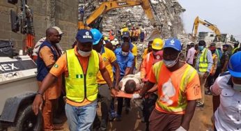 Ikoyi collapsed building : Death toll hits 44