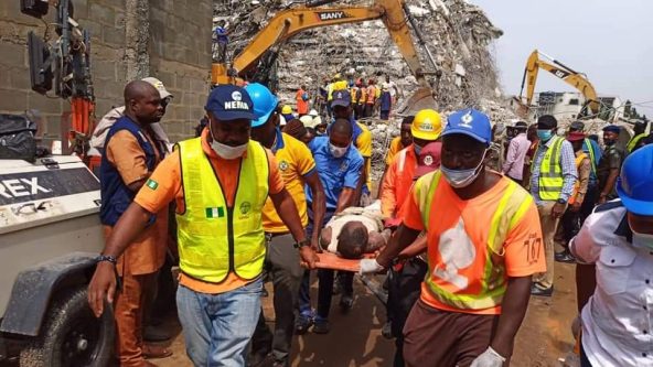 Ikoyi collapsed building : Death toll hits 44