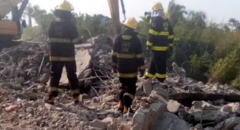 Four trapped to death as another building collapses in Lagos