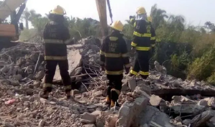 Four trapped to death as another building collapses in Lagos