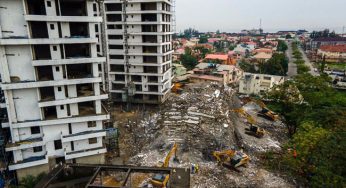 Ikoyi building collapse: Lagos govt declares three days of mourning as death toll rises to 40