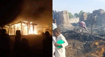 Mysterious fire razes potash market, destroys farmlands in Yobe