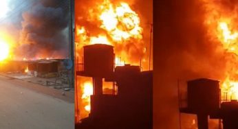 BREAKING: Many feared dead in another Lagos gas explosion