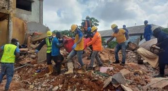 Osiboma, owner of collapsed Ikoyi building trapped as PA is found dead 