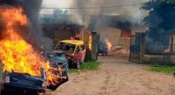 Gunmen set police station ablaze, kill officer in Imo